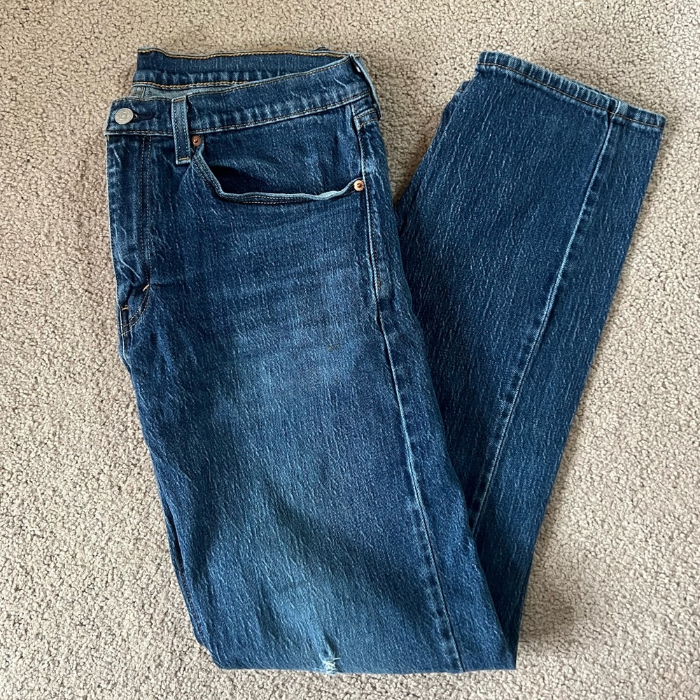LEVI STRAUSS & CO 505 blue jeans, W 34 L36